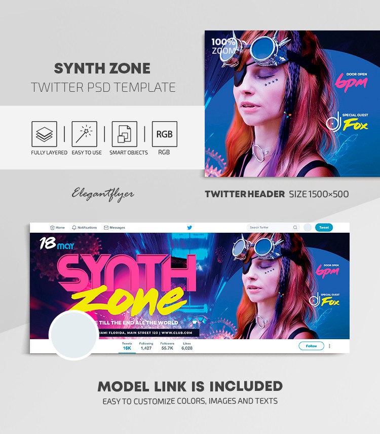 Synth Zone by ElegantFlyer