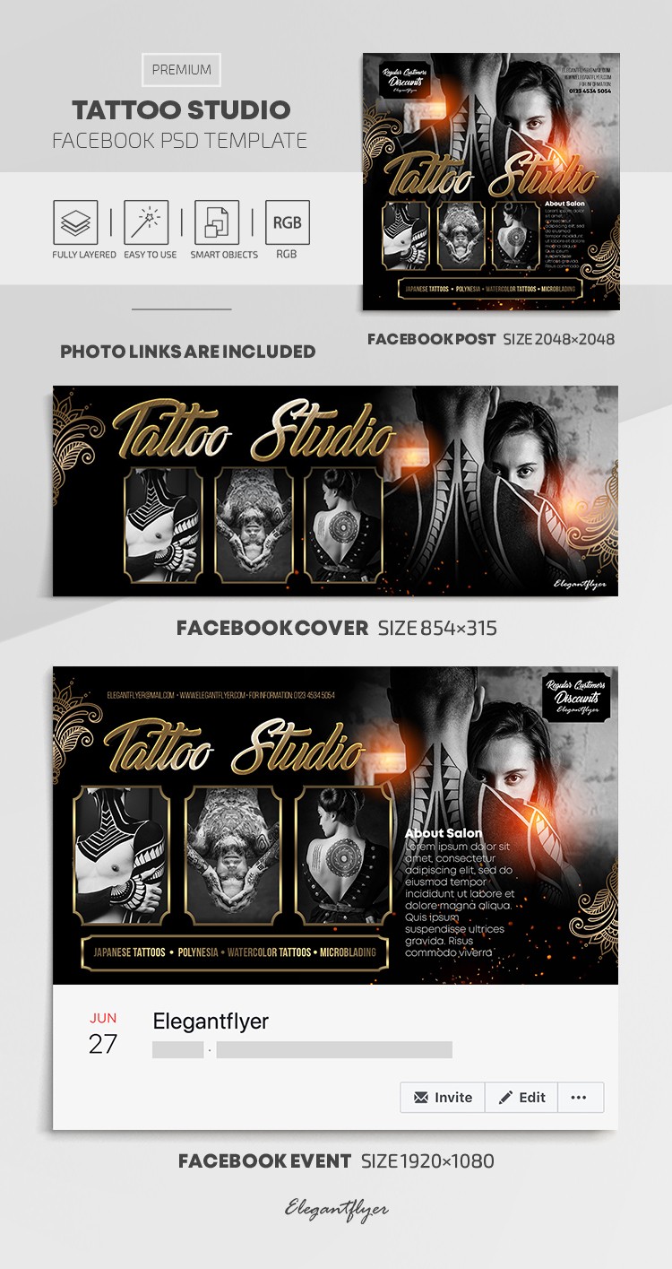 Tattoo Designer Projects :: Photos, videos, logos, illustrations and  branding :: Behance