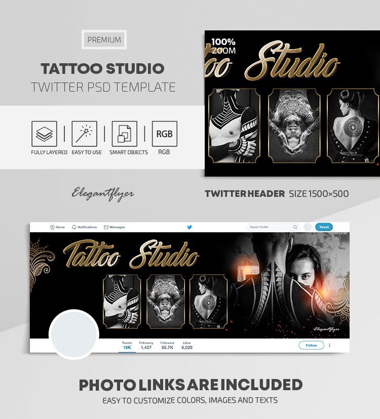 Tattoo Studio by ElegantFlyer
