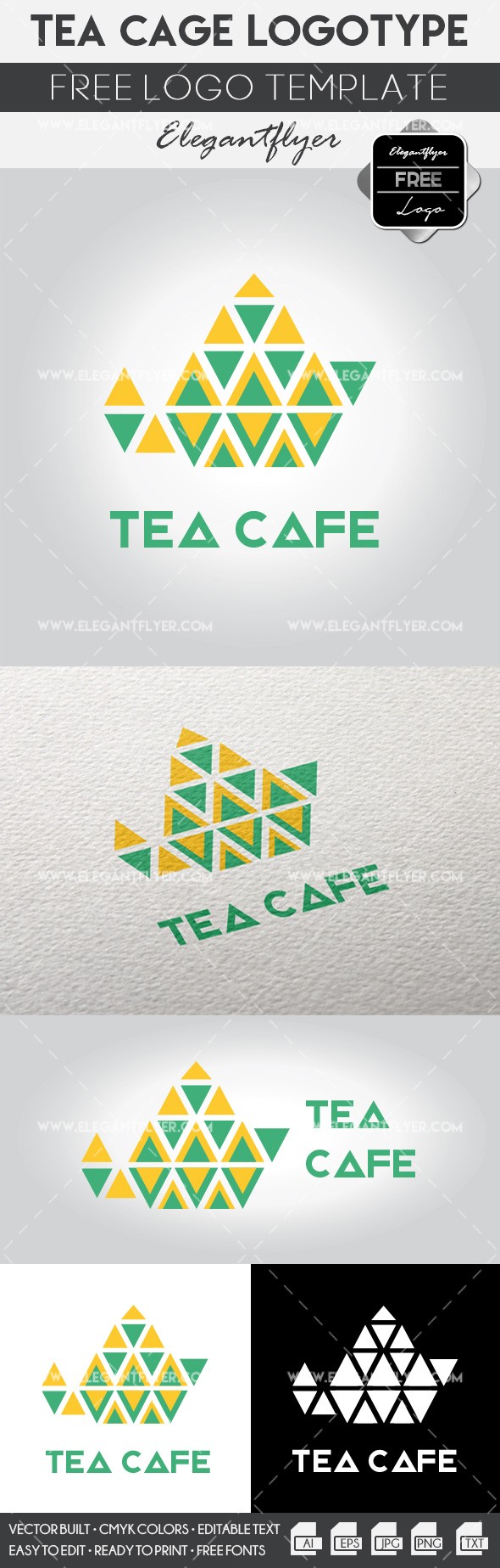 Tee-Café by ElegantFlyer