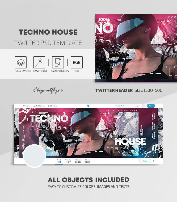 Techno House by ElegantFlyer