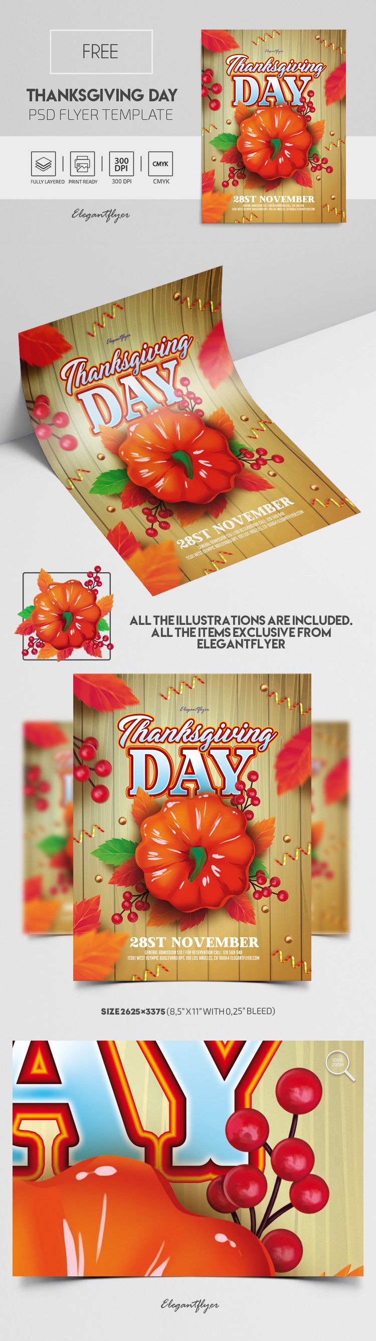Thanksgiving Day: Erntedankfest by ElegantFlyer