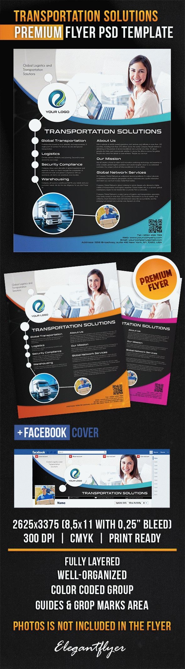 Transportation Solutions by ElegantFlyer