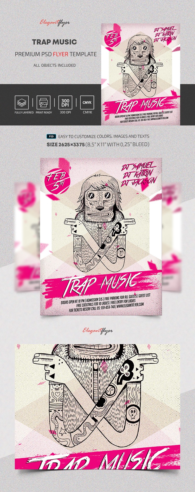 Trap Music by ElegantFlyer