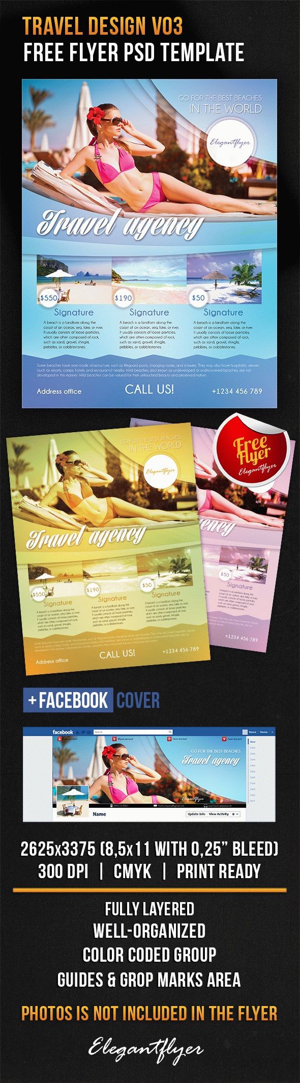 Design de Viagem V03 by ElegantFlyer