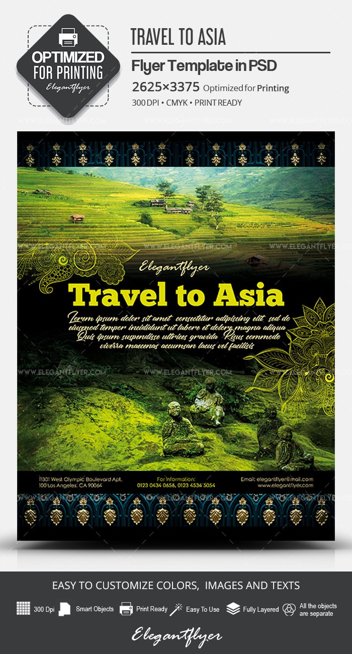 Viajar para a Ásia by ElegantFlyer