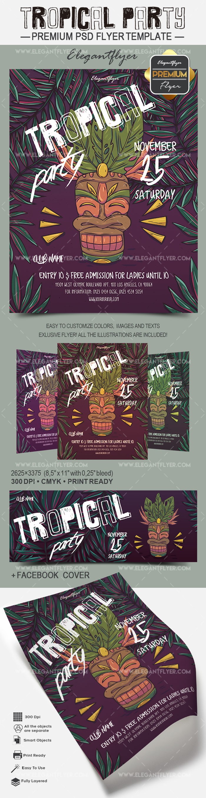 Festa tropicale by ElegantFlyer