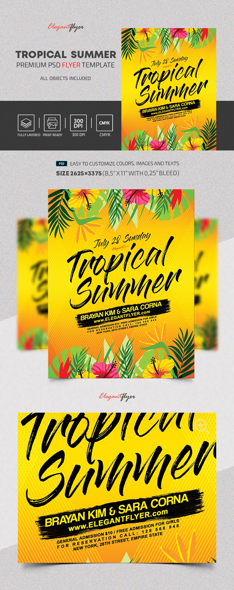 Tropical Summer by ElegantFlyer