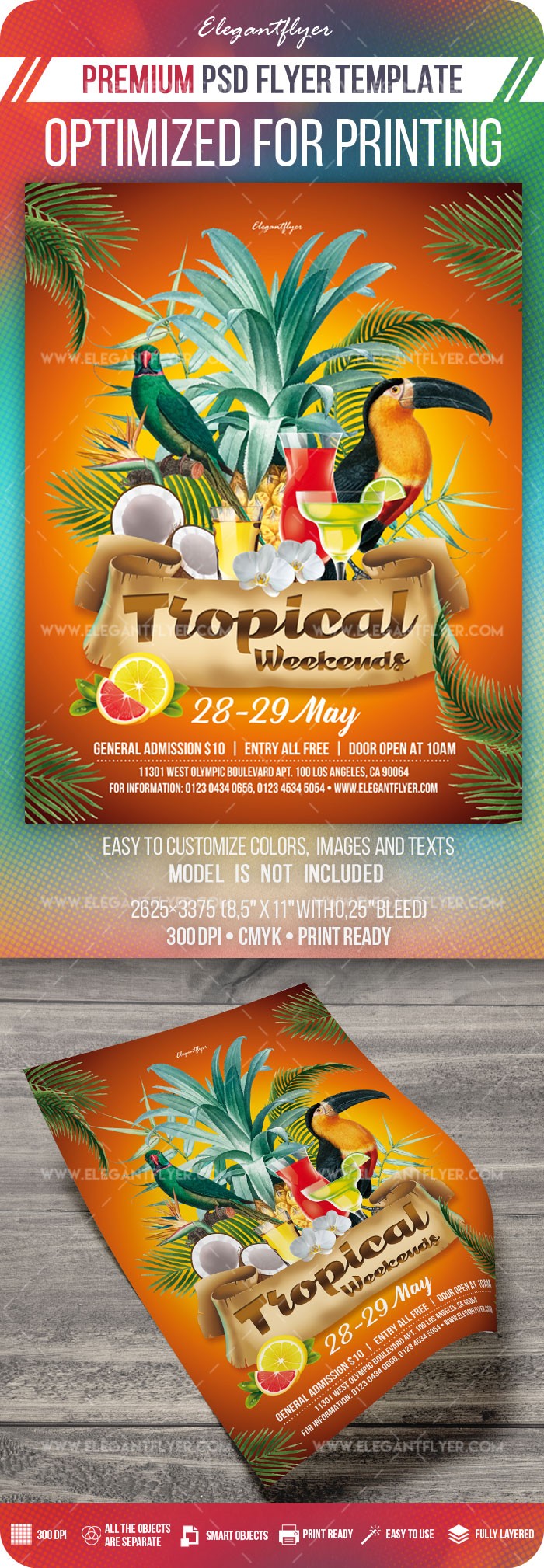 Fins de semaine tropicales by ElegantFlyer