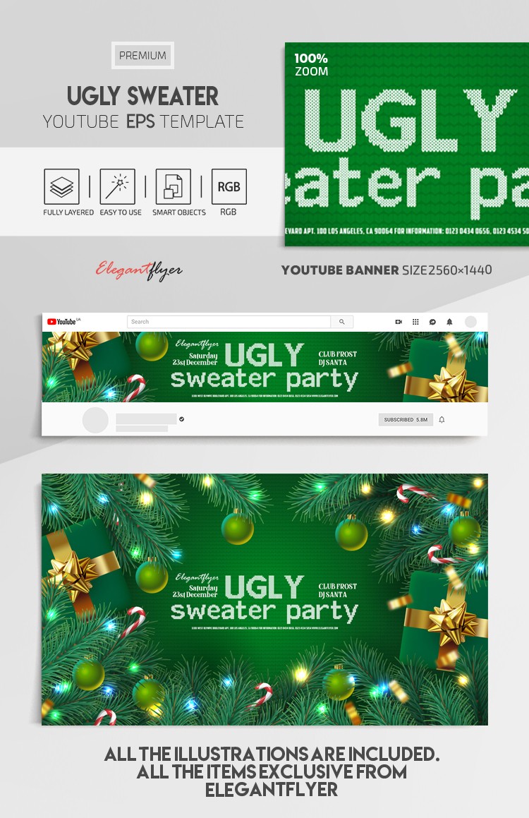 Ugly Sweater Youtube by ElegantFlyer