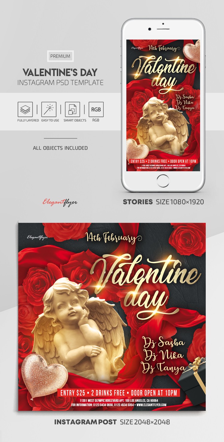 La Saint-Valentin by ElegantFlyer