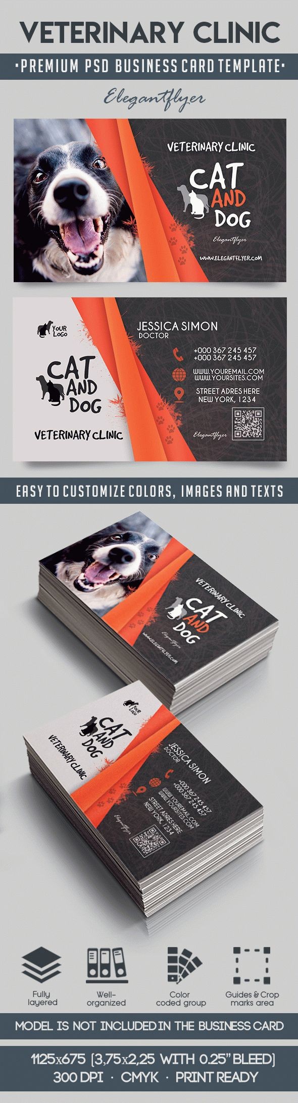 Clínica Veterinária by ElegantFlyer