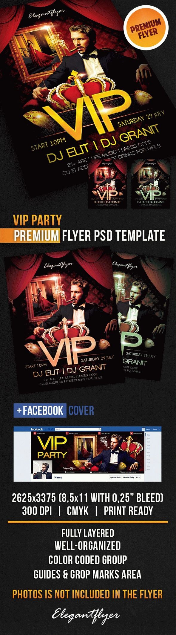 Fiesta Vip by ElegantFlyer