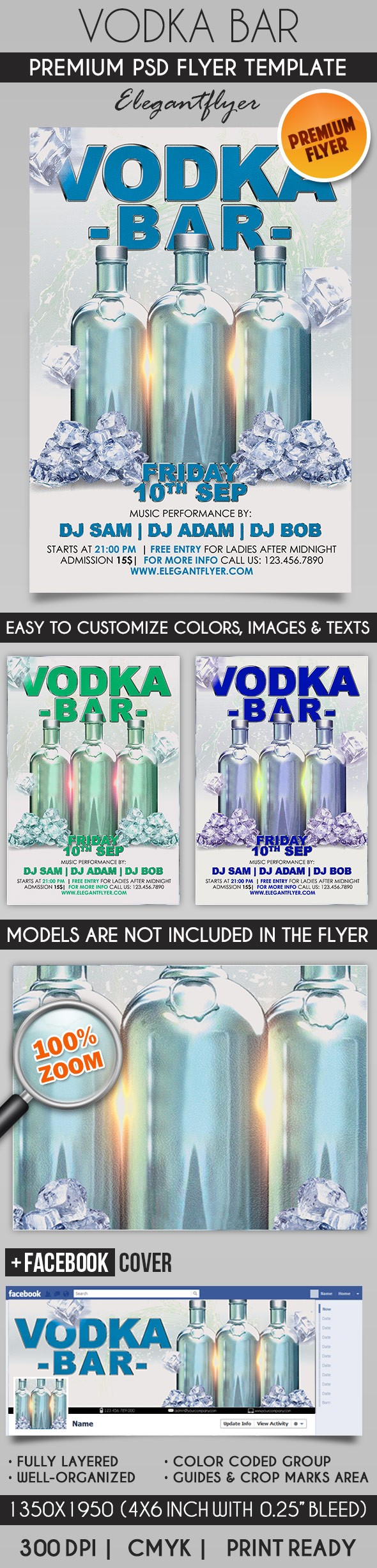 Vodka Bar by ElegantFlyer