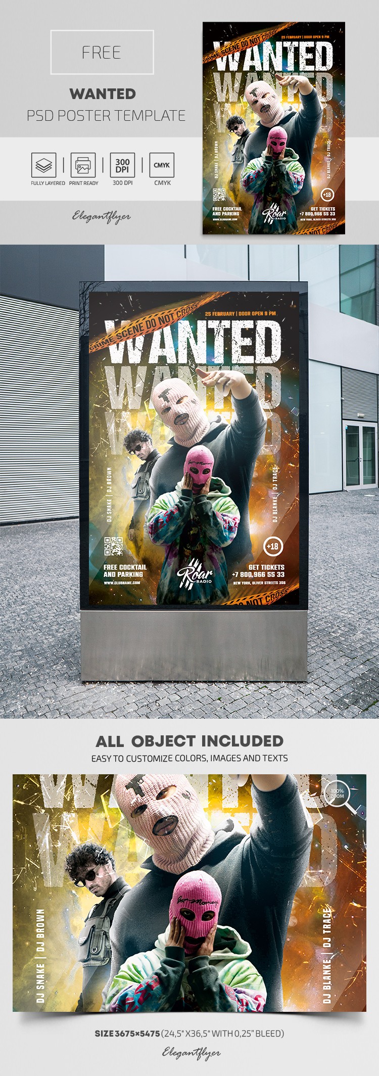 Wanted Poster by ElegantFlyer