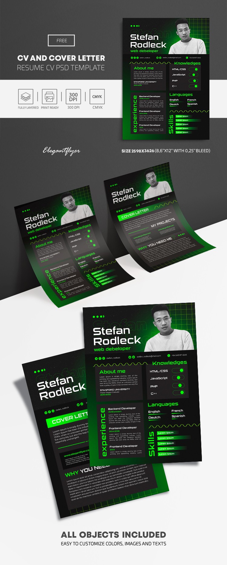 Web Developer by ElegantFlyer