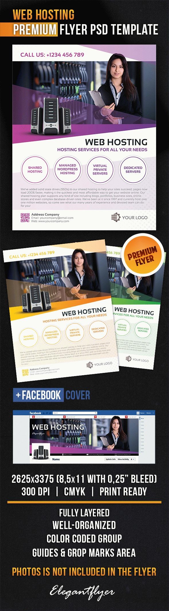 Hosting stron internetowych by ElegantFlyer