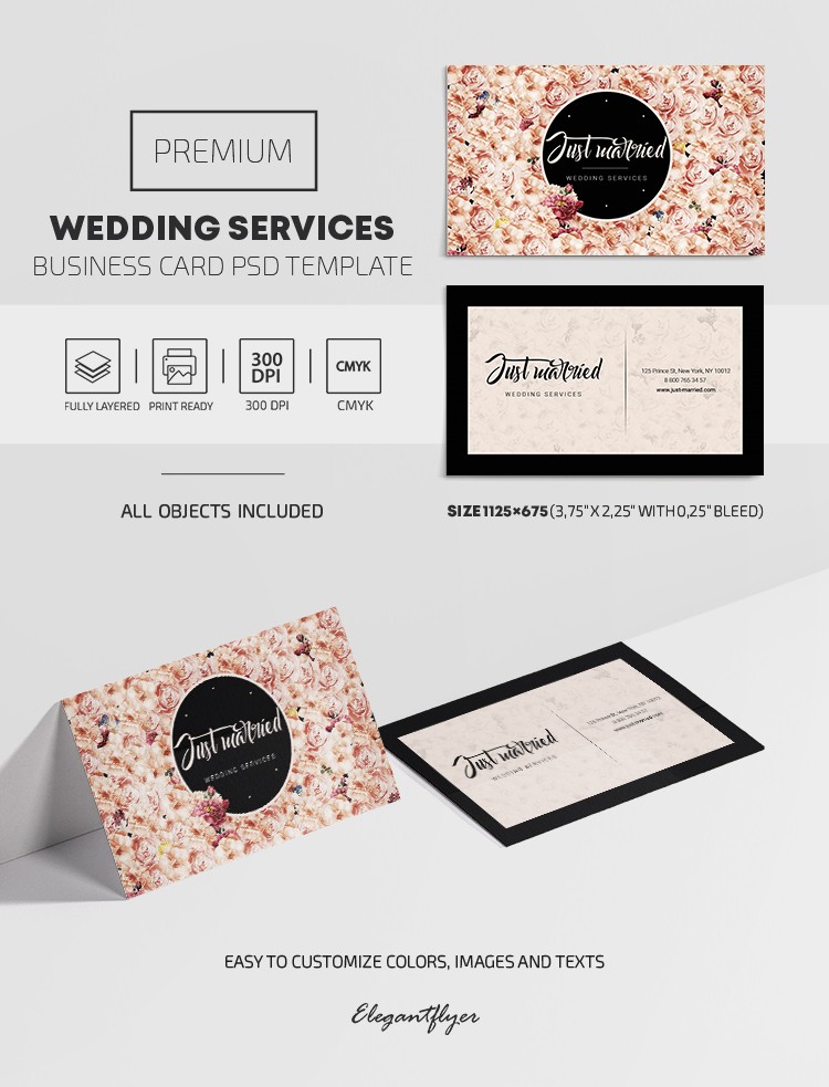 Services de mariage by ElegantFlyer