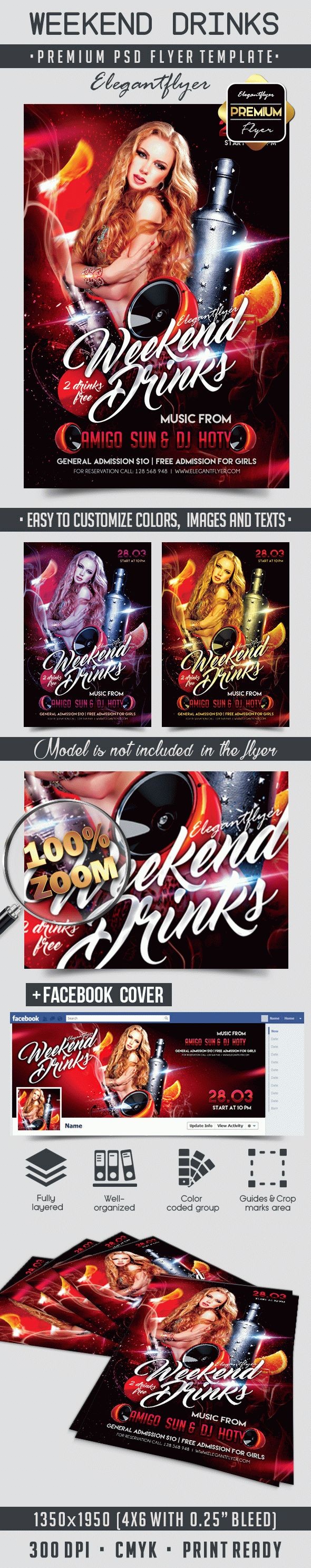 Boissons du week-end by ElegantFlyer