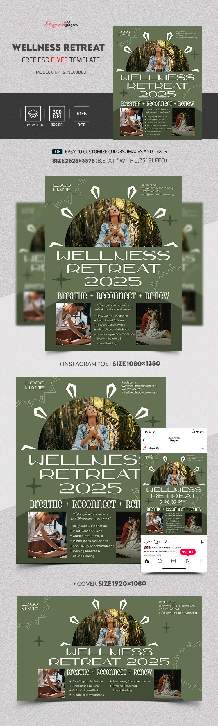 Wellness Retreat by ElegantFlyer Wellness Retreat by ElegantFlyer