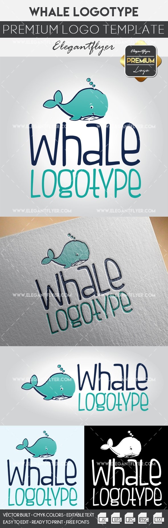 Wal   
(Note: "Wal" means "whale" in German) by ElegantFlyer