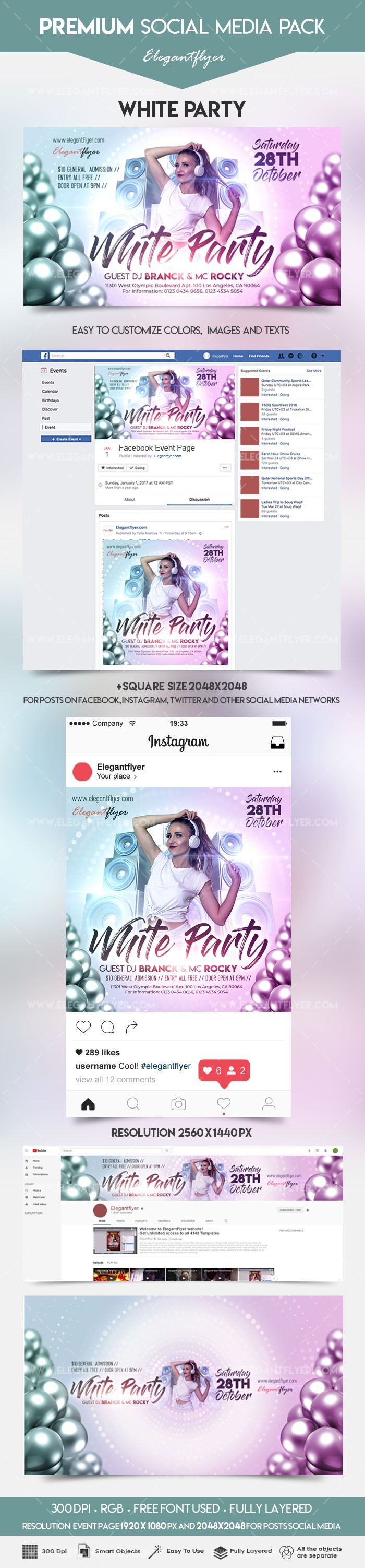 White Party by ElegantFlyer