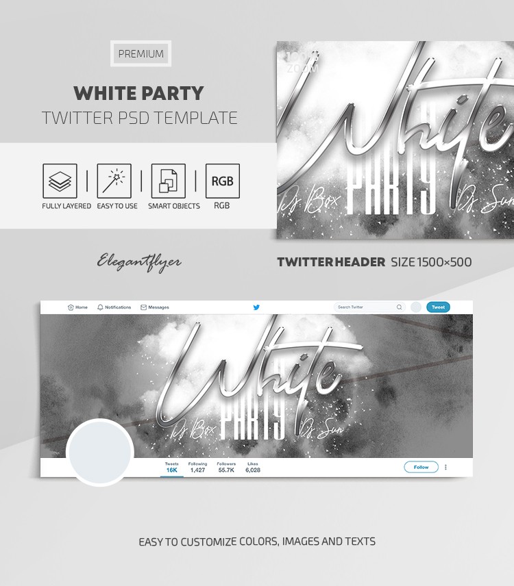 White Party Youtube → White Party Youtube by ElegantFlyer