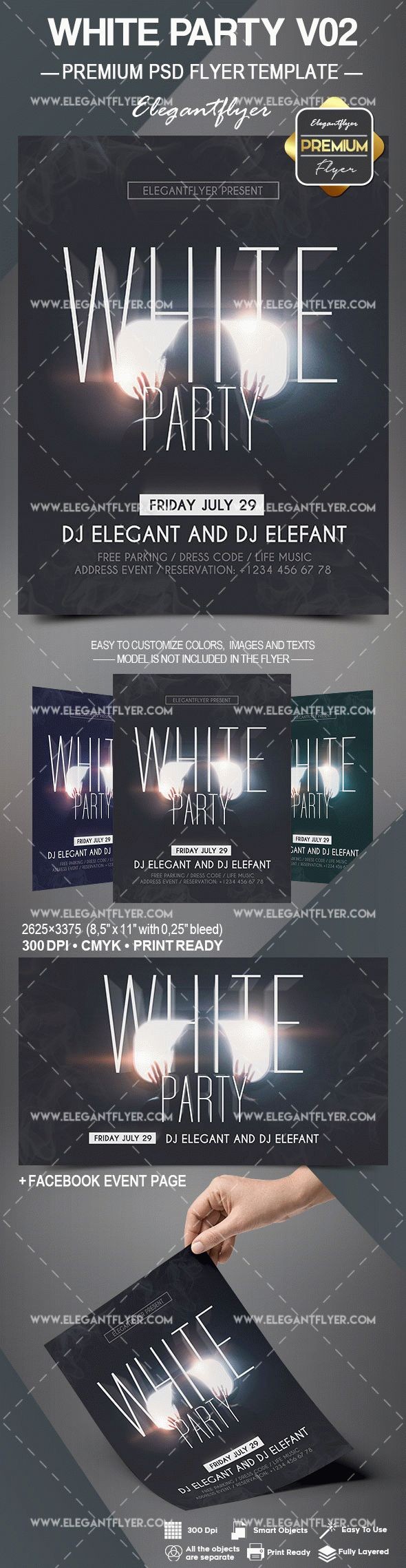 White Party V02 by ElegantFlyer