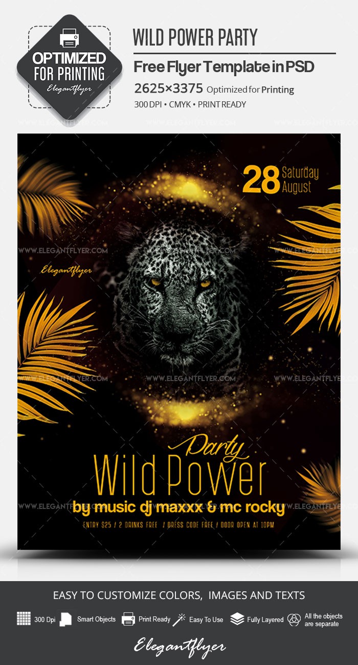Wild Power Party by ElegantFlyer