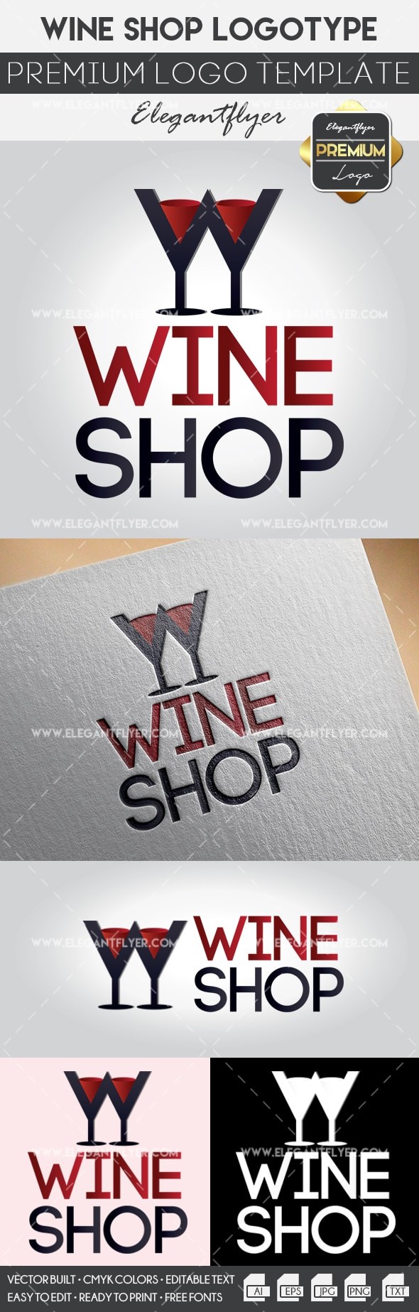 Wine Shop by ElegantFlyer