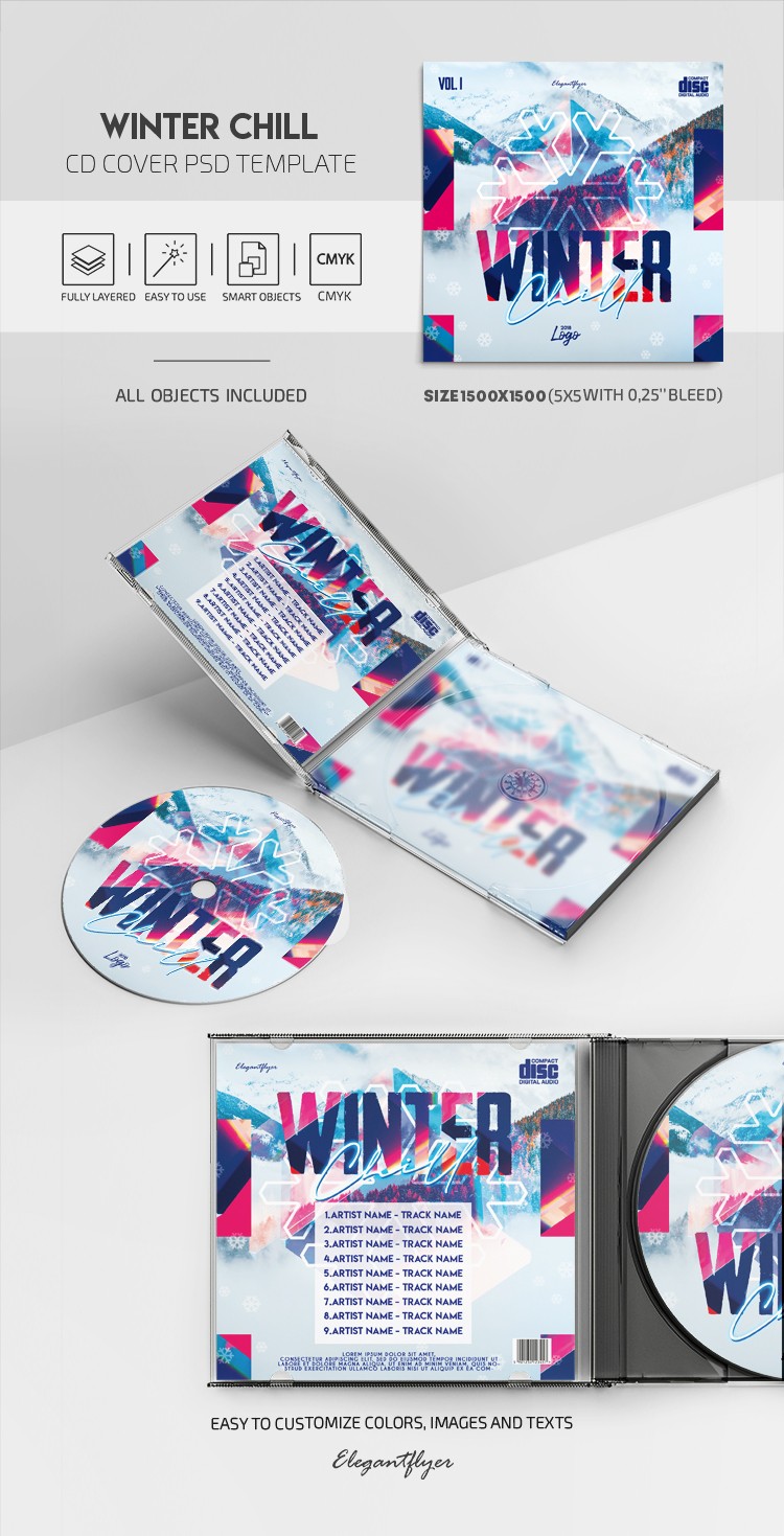Copertina del CD Winter Chill by ElegantFlyer