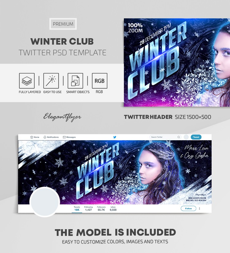 Club de invierno by ElegantFlyer