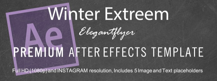 Winter After Effects by ElegantFlyer