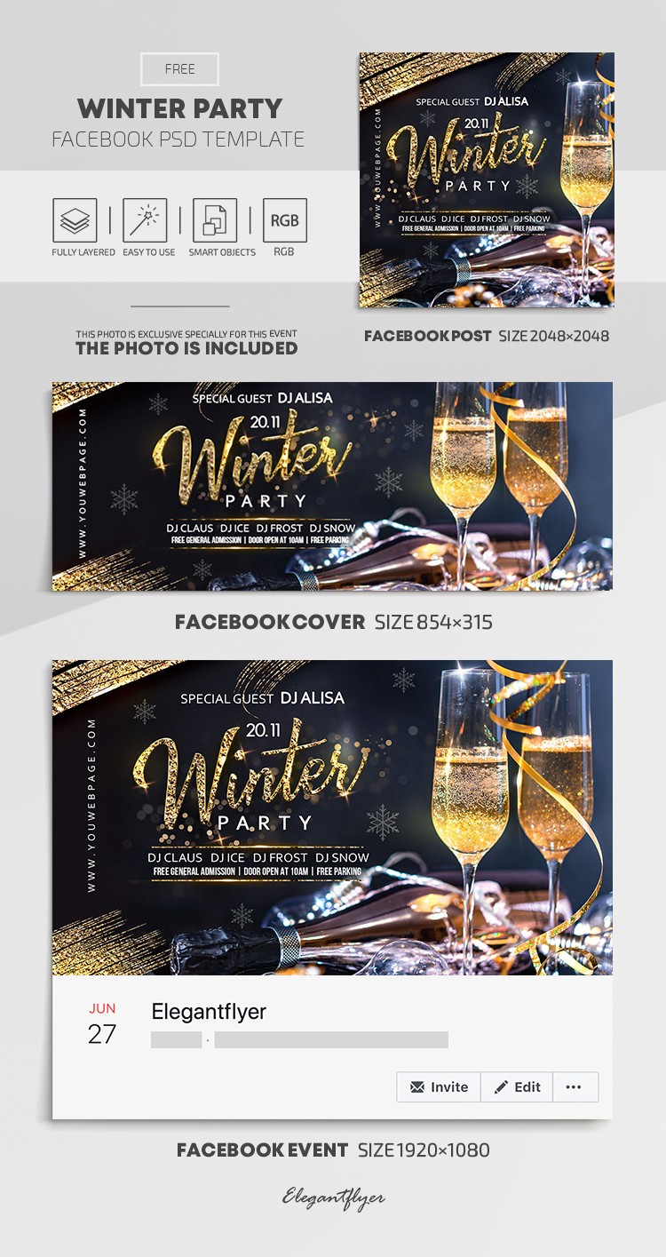 Winter Party by ElegantFlyer