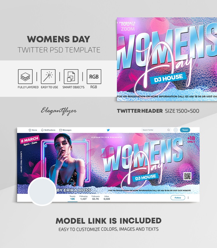 Dia das Mulheres by ElegantFlyer