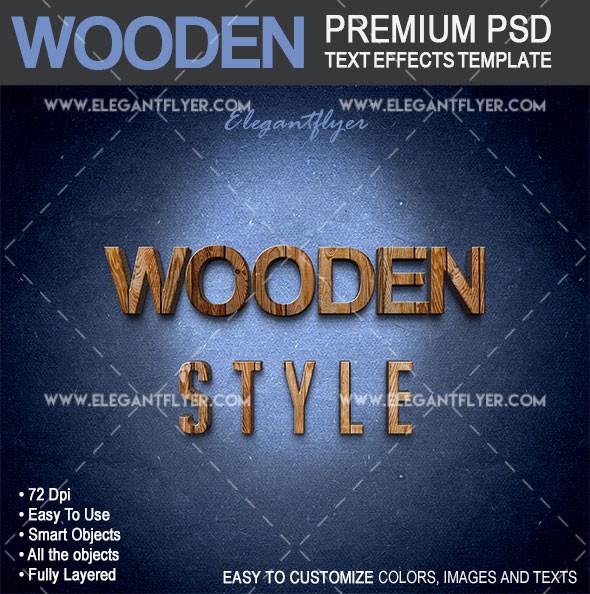 Wooden by ElegantFlyer