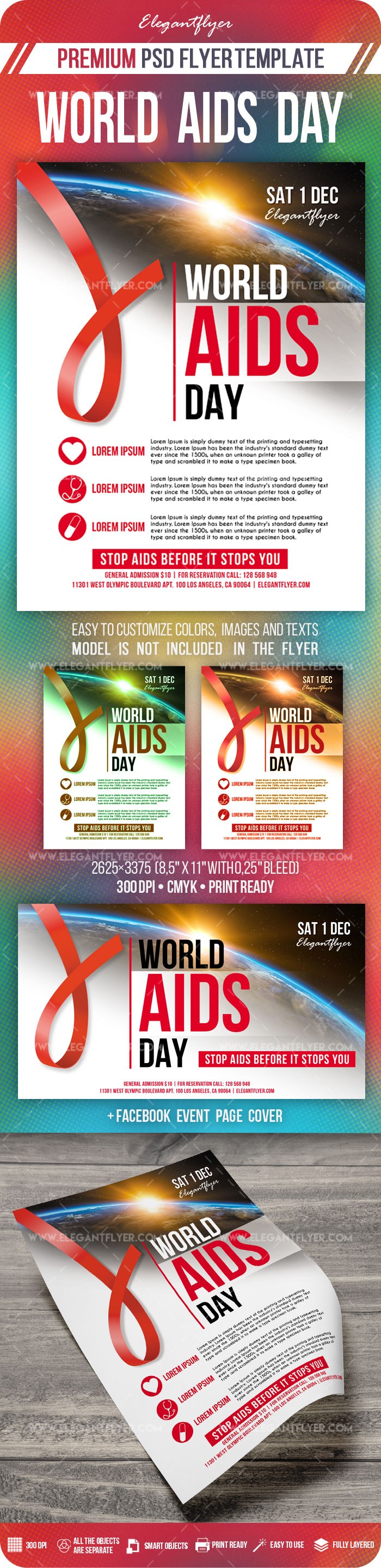 World AIDS Day by ElegantFlyer