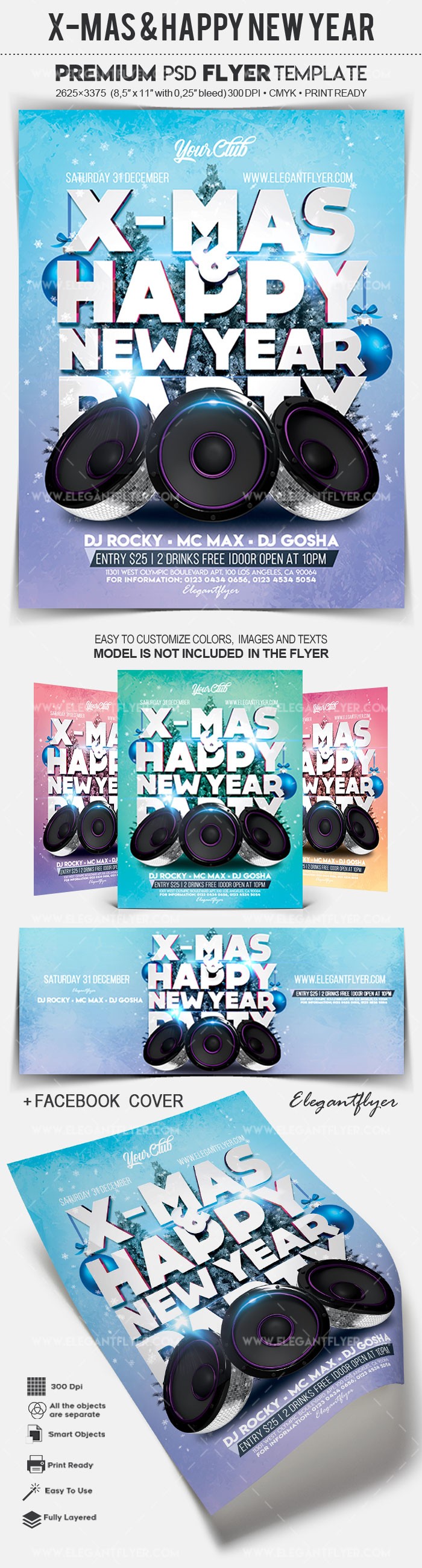 X-Mas & Happy New Year by ElegantFlyer