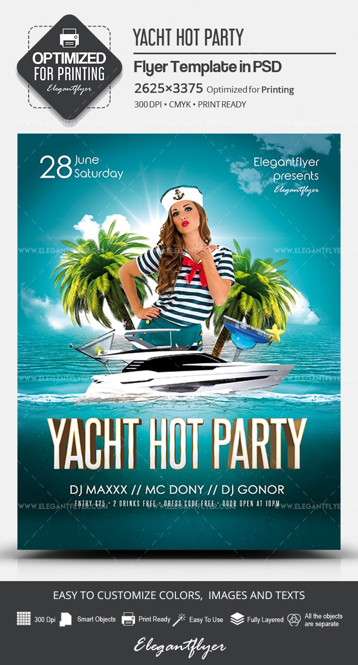 Yacht Hot Party by ElegantFlyer