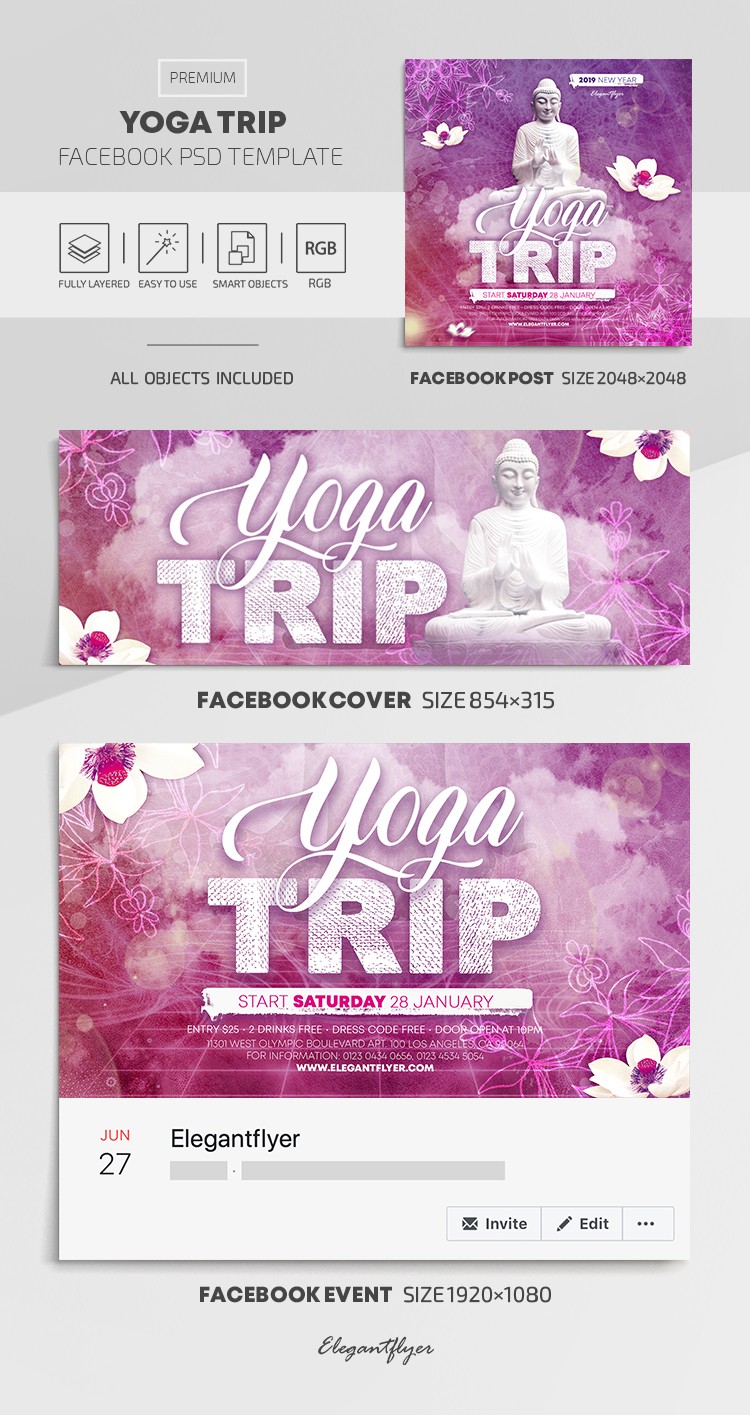 Voyage de yoga by ElegantFlyer