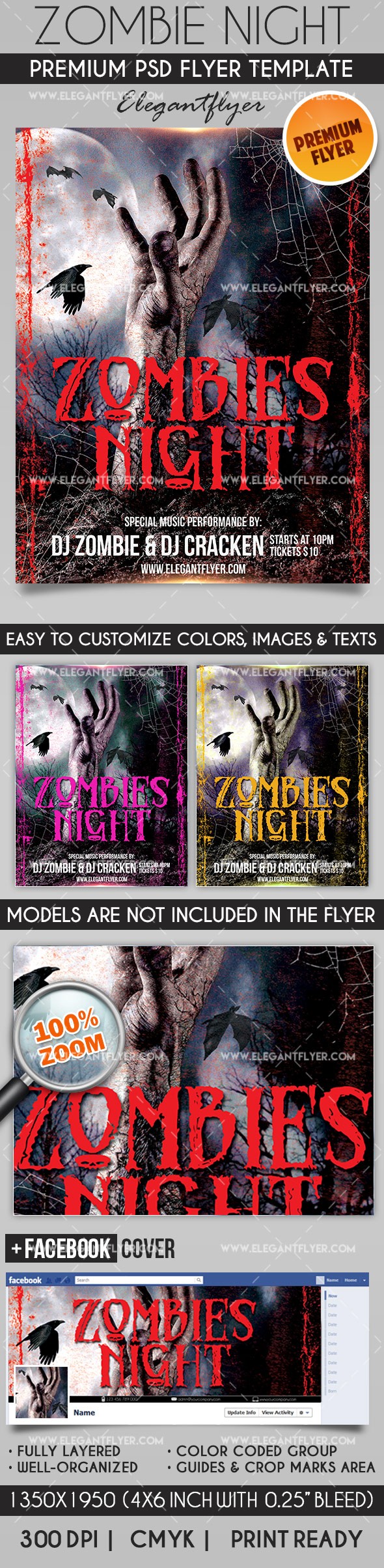 Notte degli zombie by ElegantFlyer