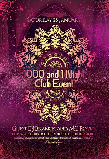 1000 and 1 Night Club Event - Club
