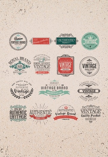 15 Vintage Logotypes - Premium Logo Template - 10019442 | by ElegantFlyer