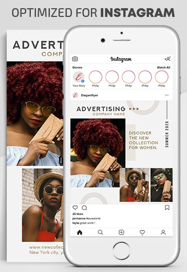 Advertising - Free Instagram Stories Template in PSD + Post Templates ...