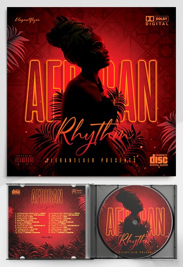 Capa do CD Ritmo Africano - Capas de CD