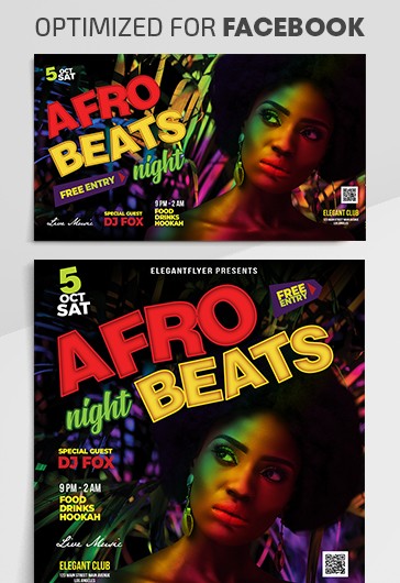 Afro Beats Facebook - Facebook Vorlagen