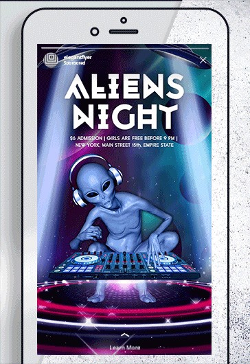 Aliens Club Night