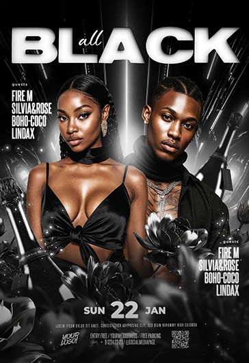 All Black Luxury Party