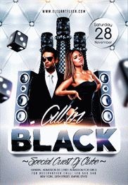 Alles in Schwarz-Party