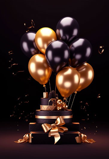 Luxury Anniversary with Balloons - Free Happy Anniversary Images